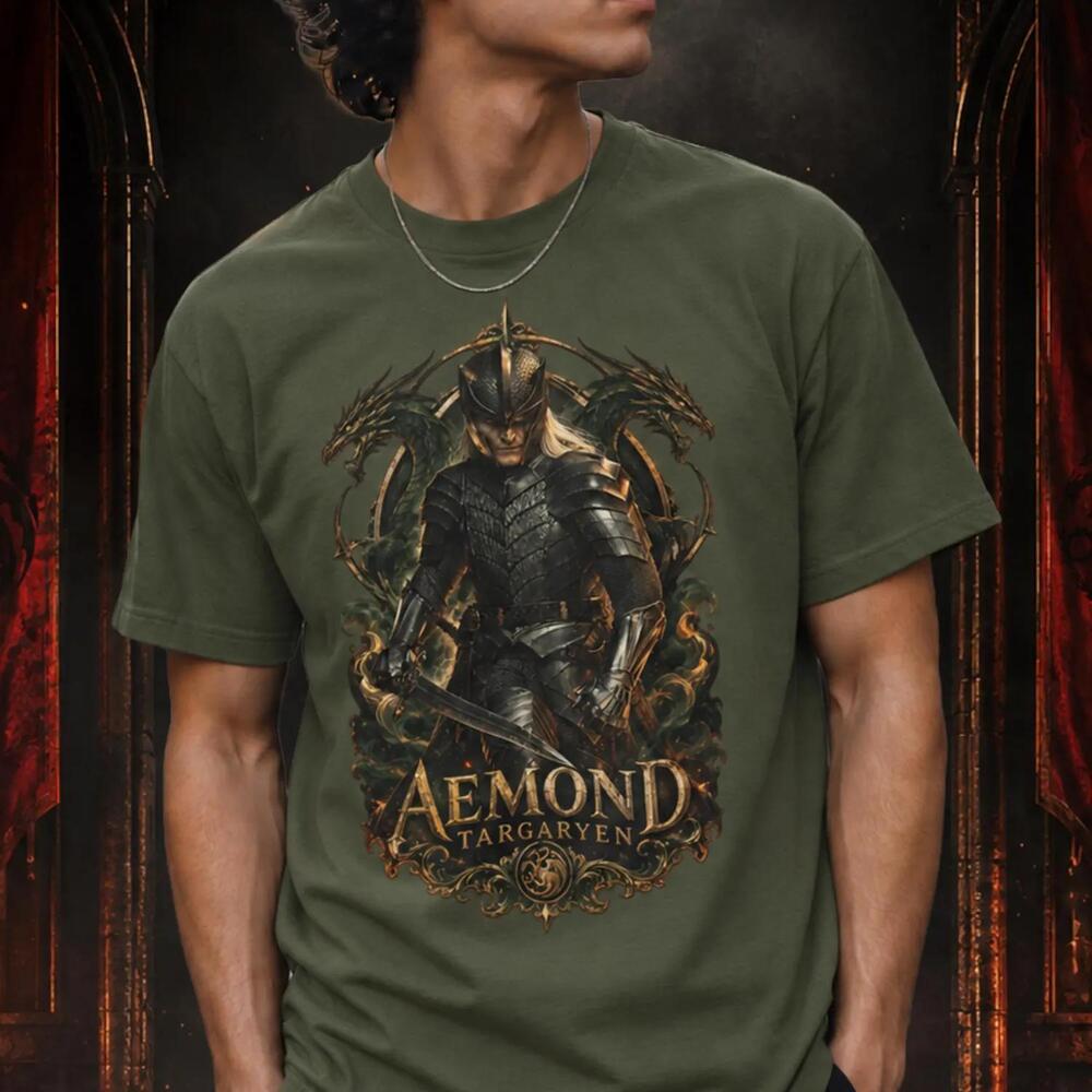Aemond Targaryen Armor Tee Unisex Hotd Vhagar Gift For Fan